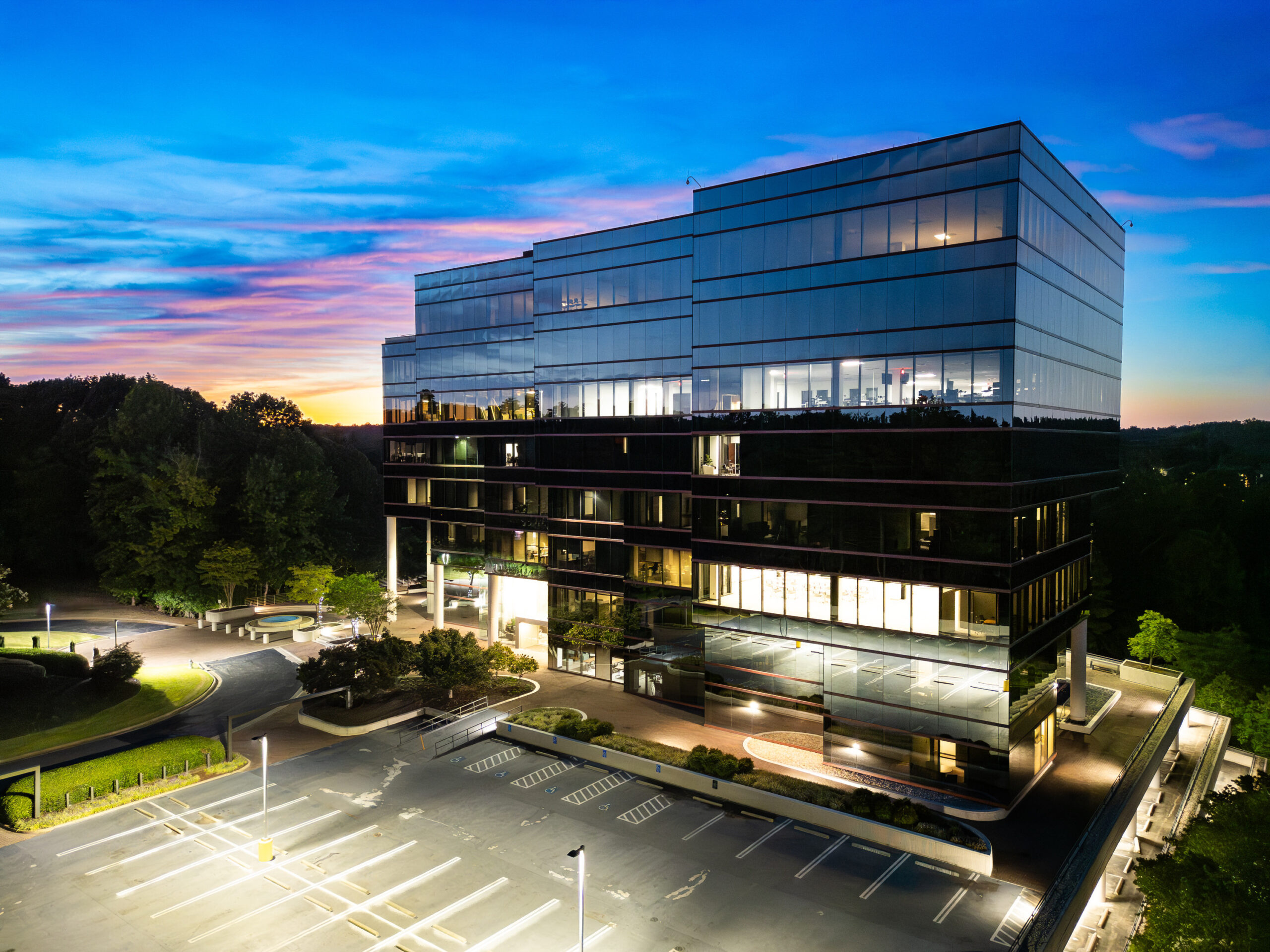 River Ridge at Sunset